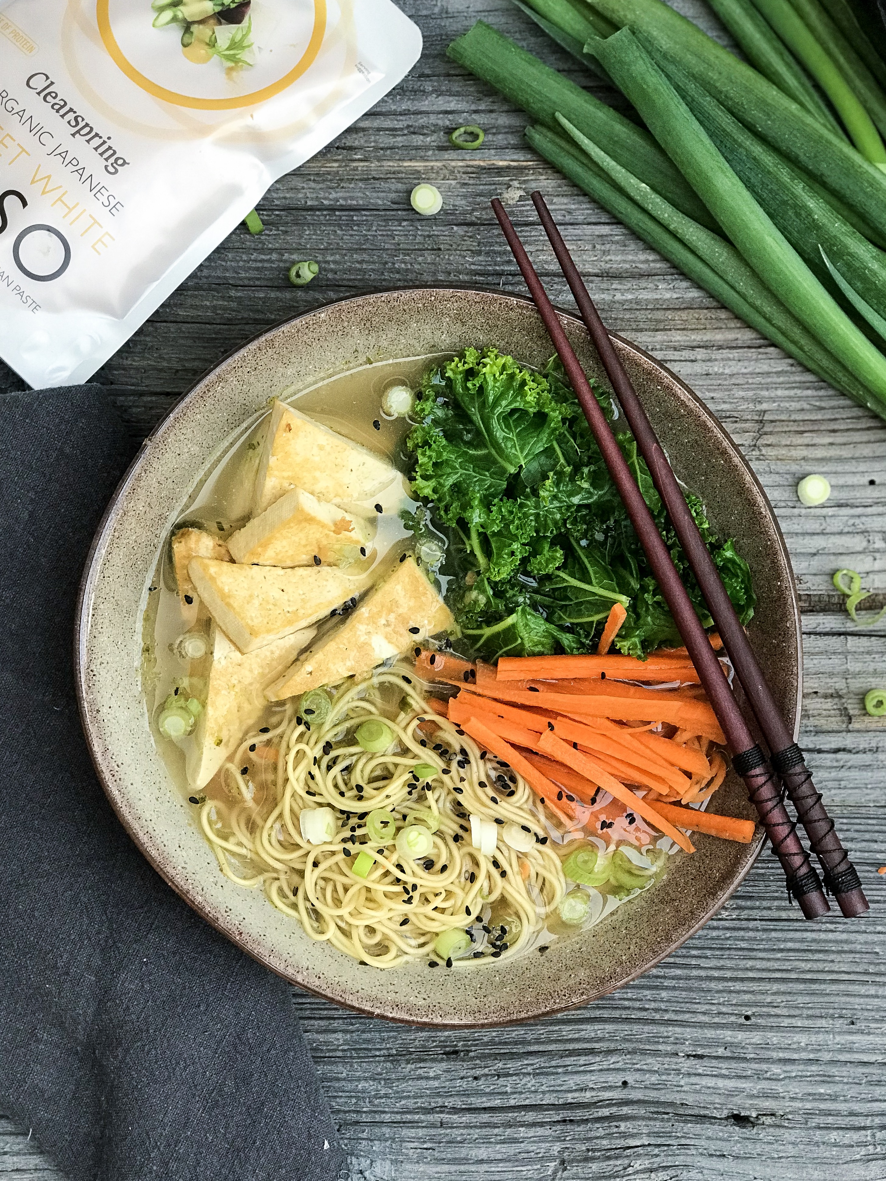 Soupe miso tofu